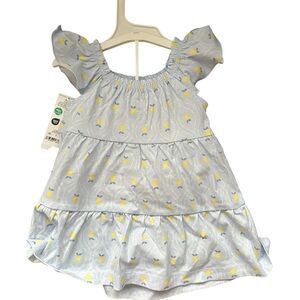 Carter's Light Blue and Yellow Casual Dress